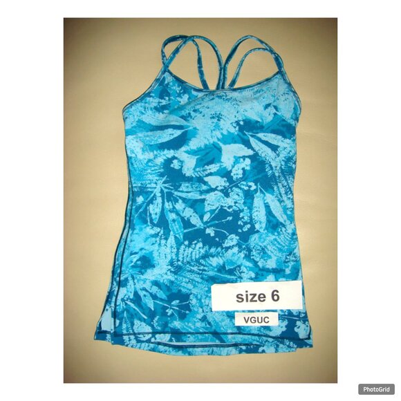 Ivivva Other - Ivivva by Lululemon 🍋 Tank top with bra liner size 6
